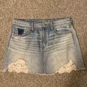 American Eagle Jean Skirt